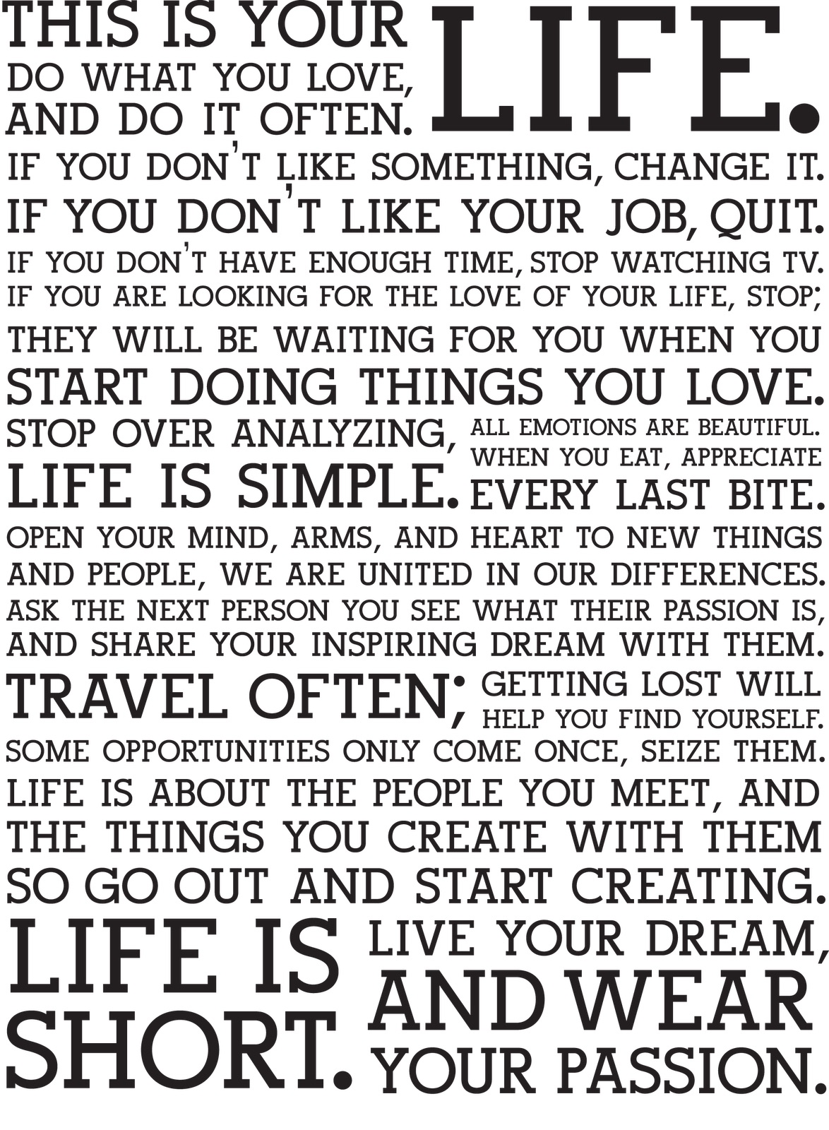 Life Purpose Manifesto