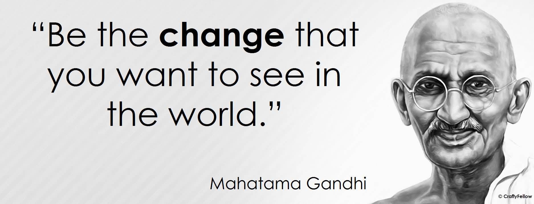 Life Purpose - Gandhi Quote
