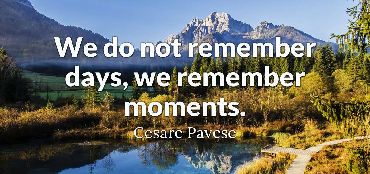 Time - Pavese Quote