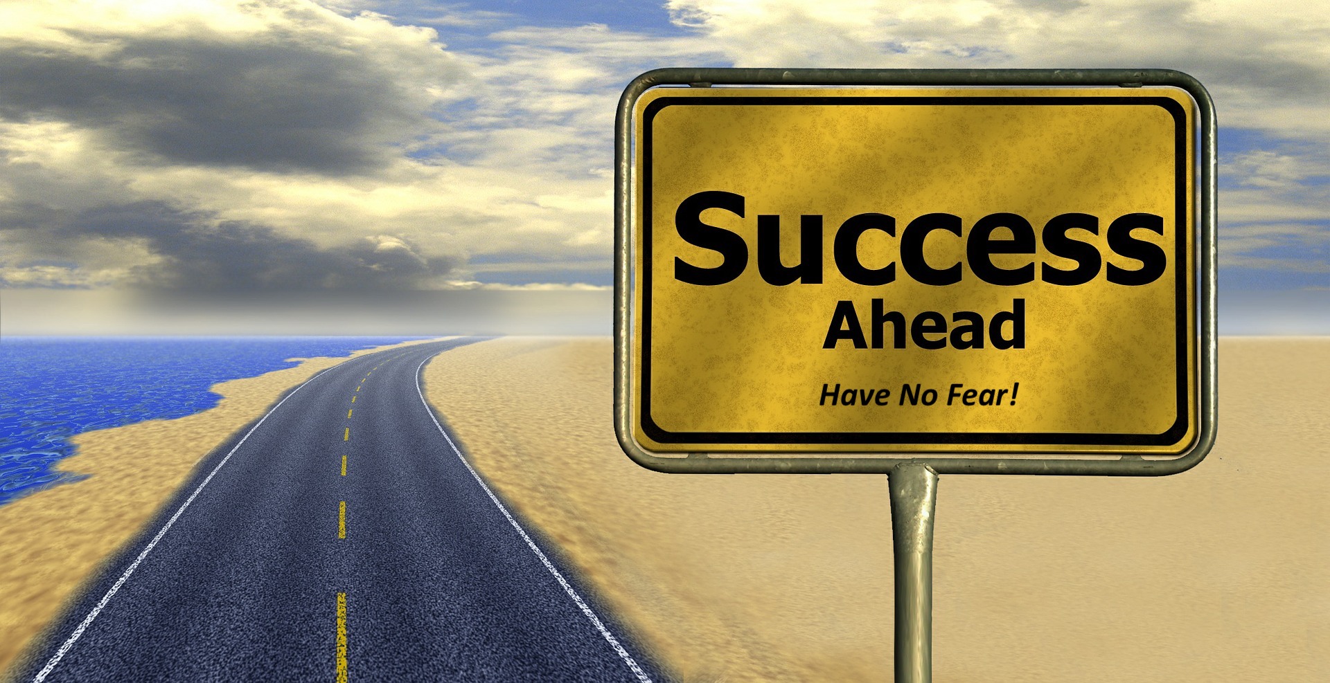 Success Ahead No Fear