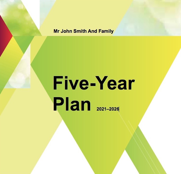 Create a 5-Year Plan: John Smith and Family