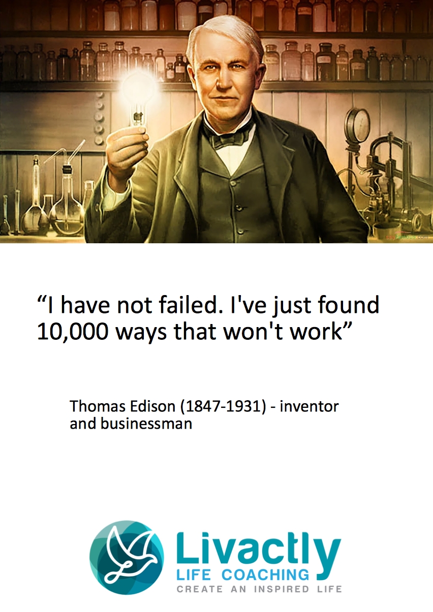 Let The Dead Bury The Dead: Edison Quote