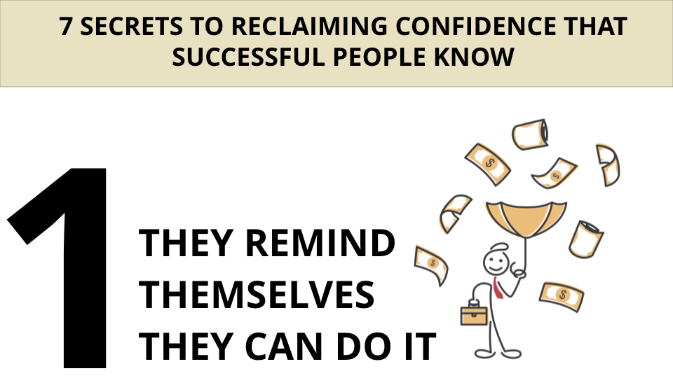 Reclaiming Confidence: They Remind themselves The Can do it