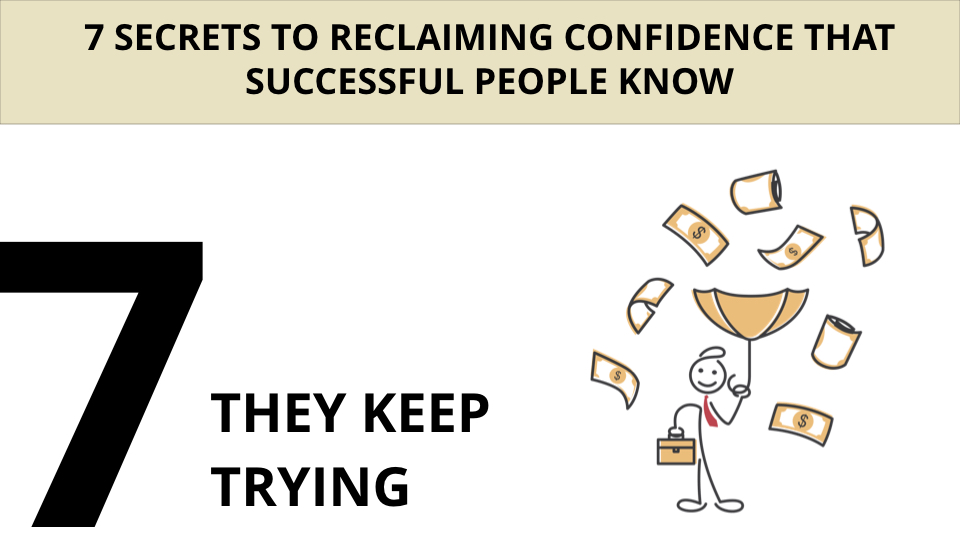 Reclaiming Confidence - They Keep On Trying